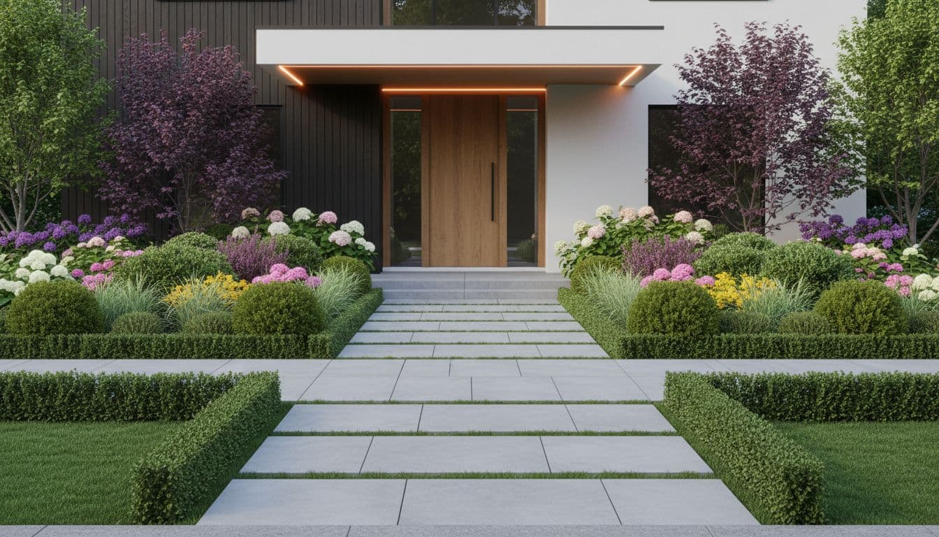 A refined garden layout after the brief was tightened