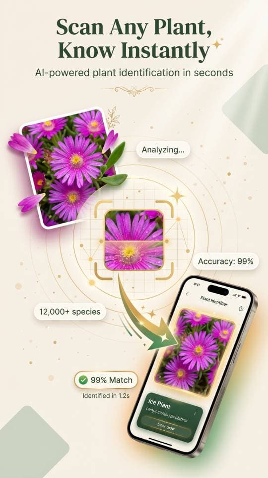 FlorAI AI garden planner generating before and after garden design from a photo